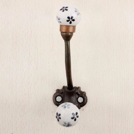 Black Grey Tiny Iron Hooks-EHG-53